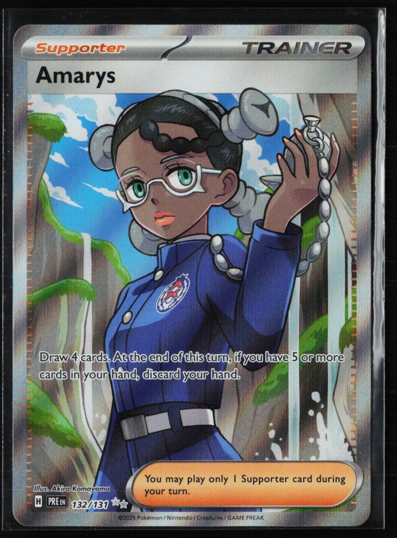 Amarys - SV: Prismatic Evolutions 132/131 - Pokemon - Ultra Rare Holo