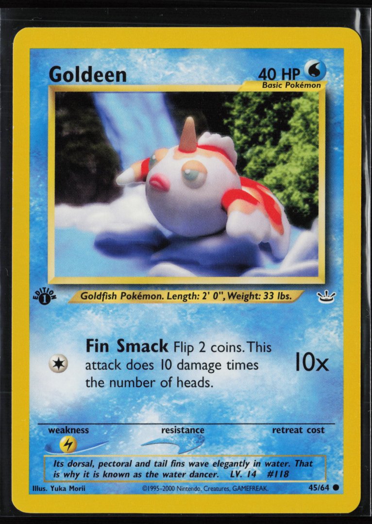 Goldeen - Neo Revelation 45 - Pokemon - Common 1st Edition