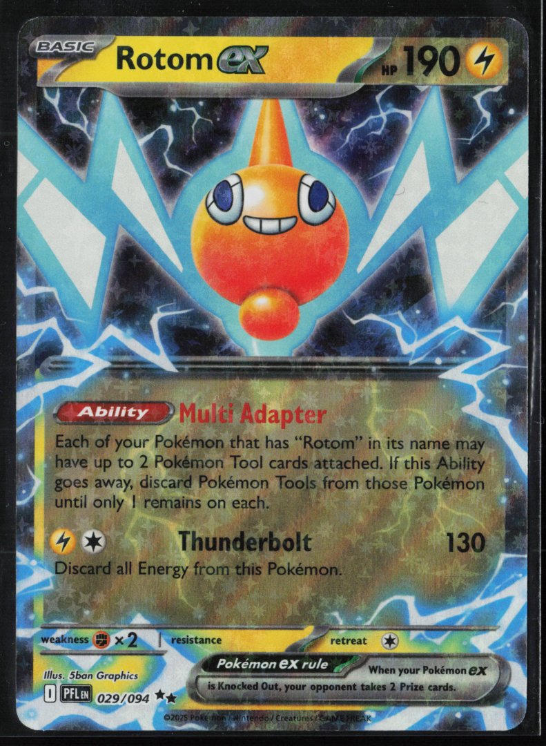 Rotom ex - ME02: Phantasmal Flames 029/094 - pokemon - Double Rare Holo