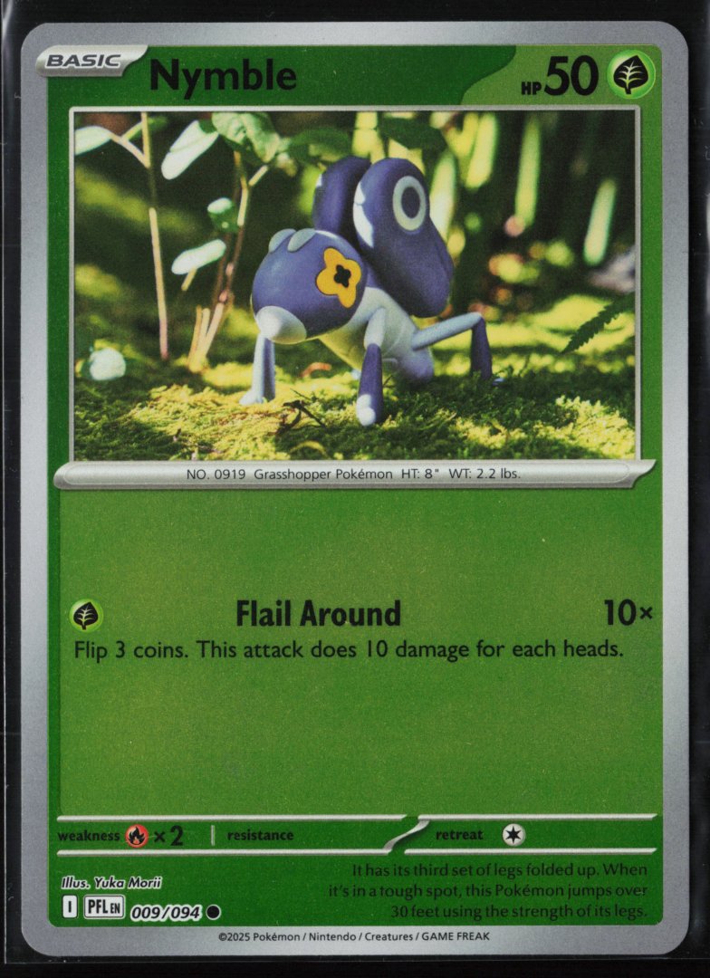 Nymble - ME02: Phantasmal Flames 009/094 - pokemon - Common Reverse Holo
