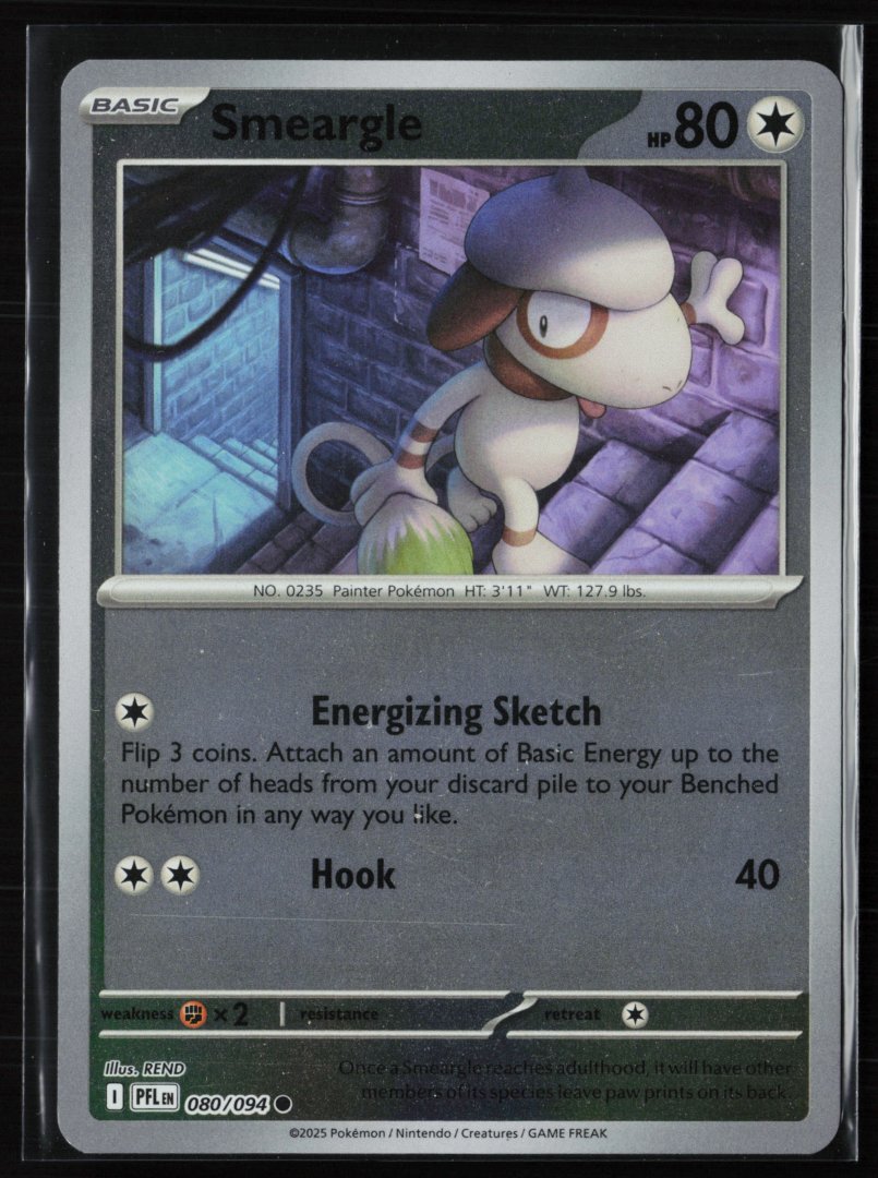 Smeargle - ME02: Phantasmal Flames 080/094 - Pokemon - Common Reverse Holo