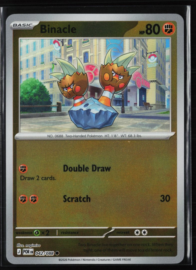 Binacle - ME03: Perfect Order 042 - pokemon - Common Reverse Holo