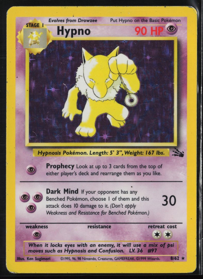 Hypno - Legendary Collection 086/110 - Pokemon - Rare Reverse Holo