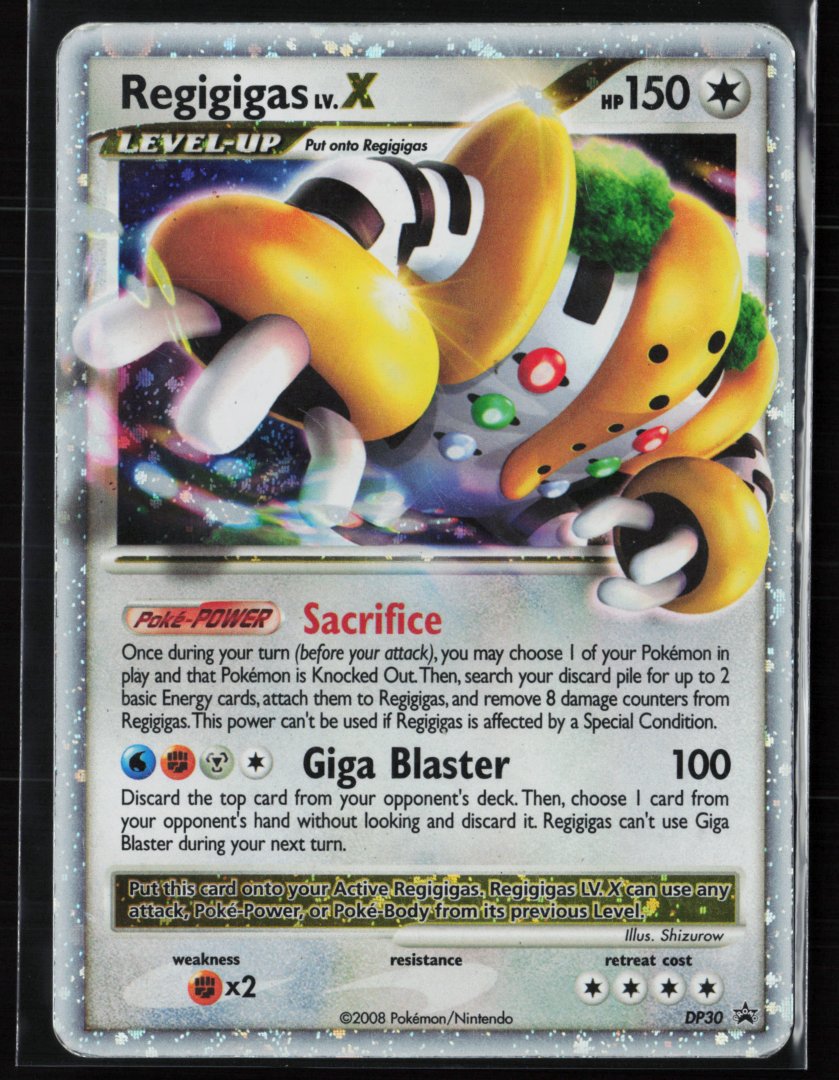 Regigigas LV.X - Diamond and Pearl Promos DP30 - Pokemon - Promo Holo