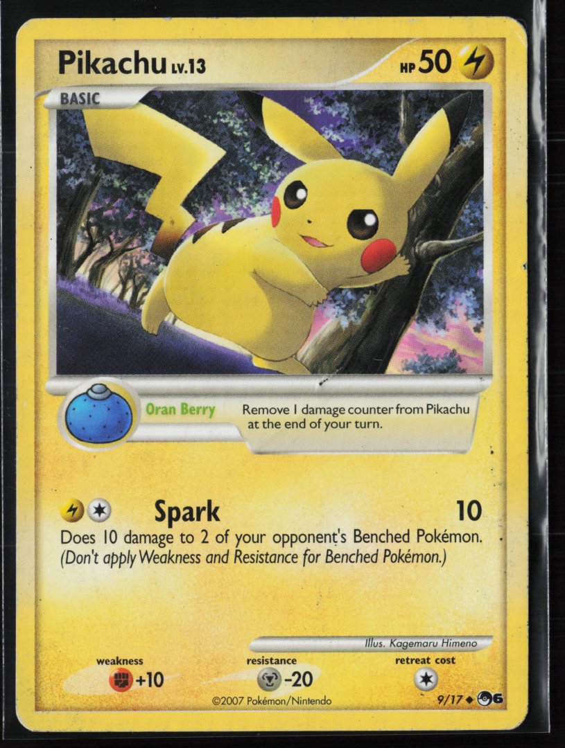 Pikachu (Pokemon Day Stamped) - POP Series 6 - Common Non-Holo