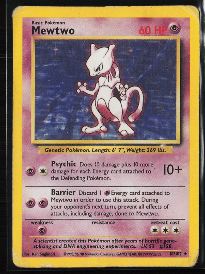 Mewtwo - XY - Evolutions 10/102 - pokemon - Rare Non-Holo