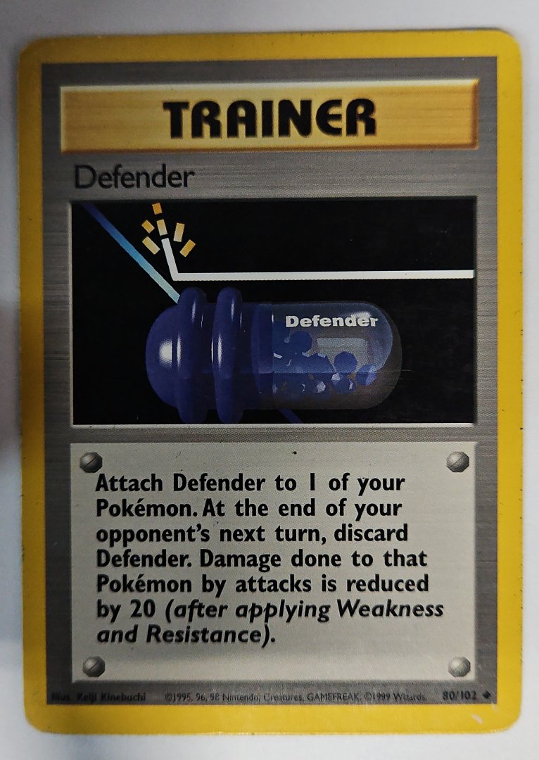 Defender - Base Set 2 80 - pokemon - Uncommon Non-Holo