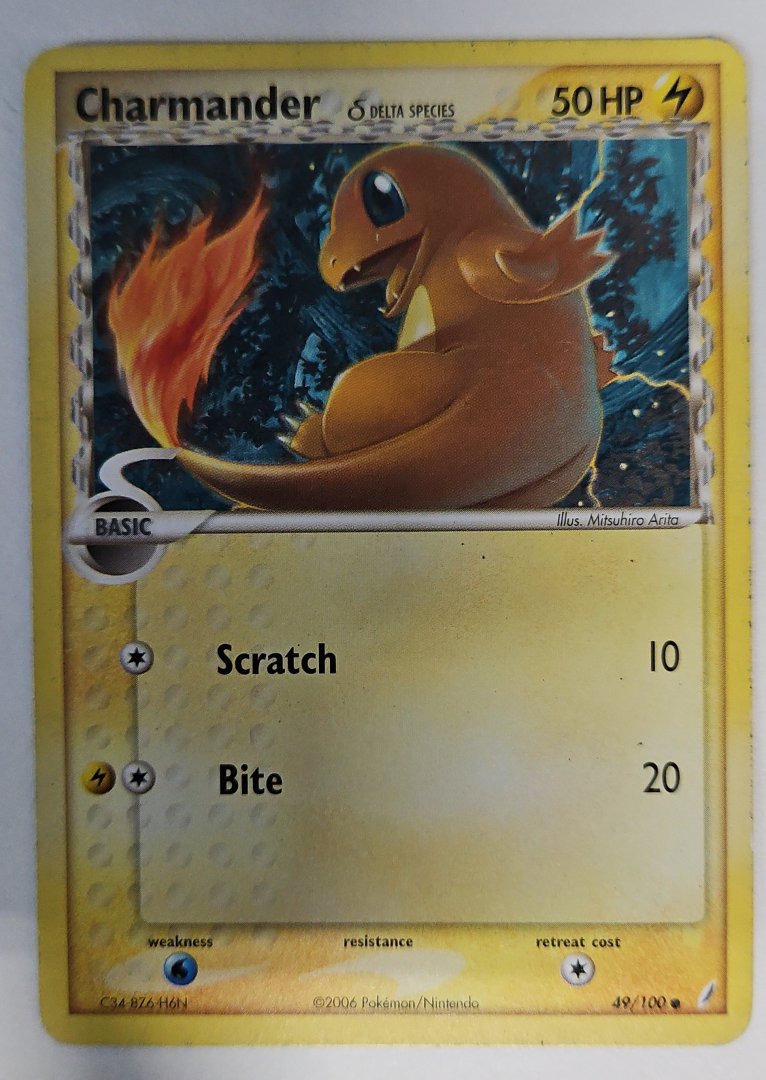 Charmander (Delta Species) - Crystal Guardians 049/100 - pokemon - Common