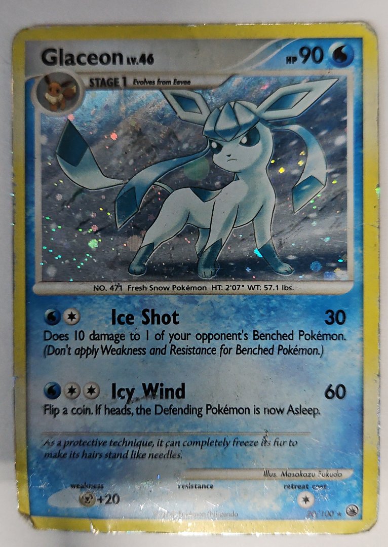 Glaceon - Deck Exclusives 20/100 - pokemon - Holo Rare Holo
