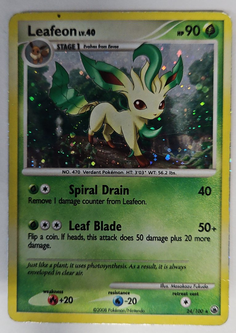 Leafeon - Deck Exclusives 24/100 - Pokemon - Holo Rare