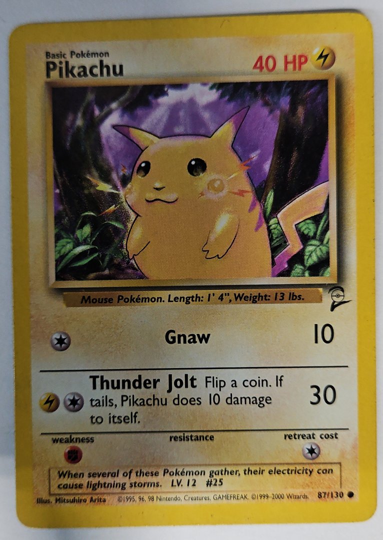 Pikachu - XY - Evolutions 087/130 - Pokemon - Common Non-Holo
