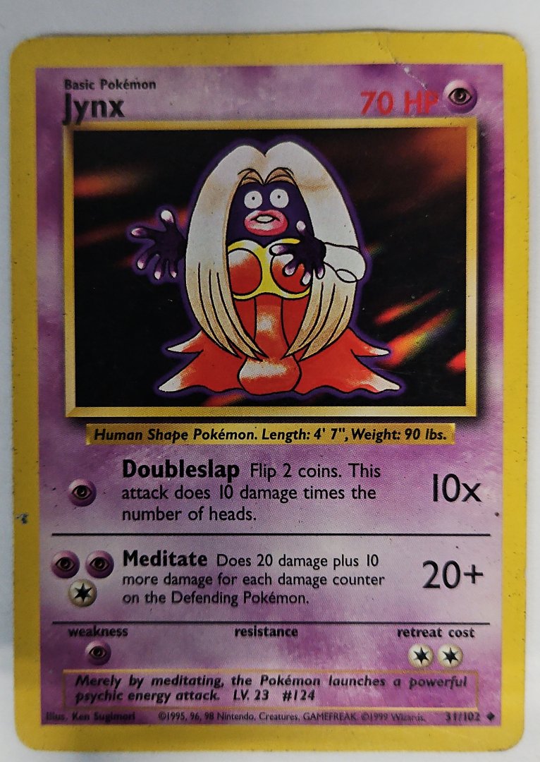 Jynx - Base Set 2 - pokemon - Uncommon Non-Holo