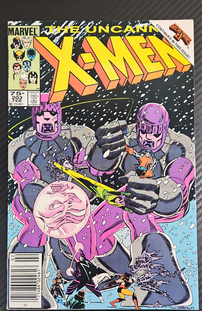 UNCANNY X-MEN #202B NewstandMarvel