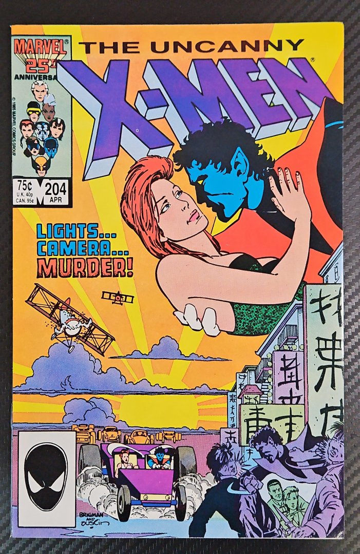 UNCANNY X-MEN #204 VF Marvel