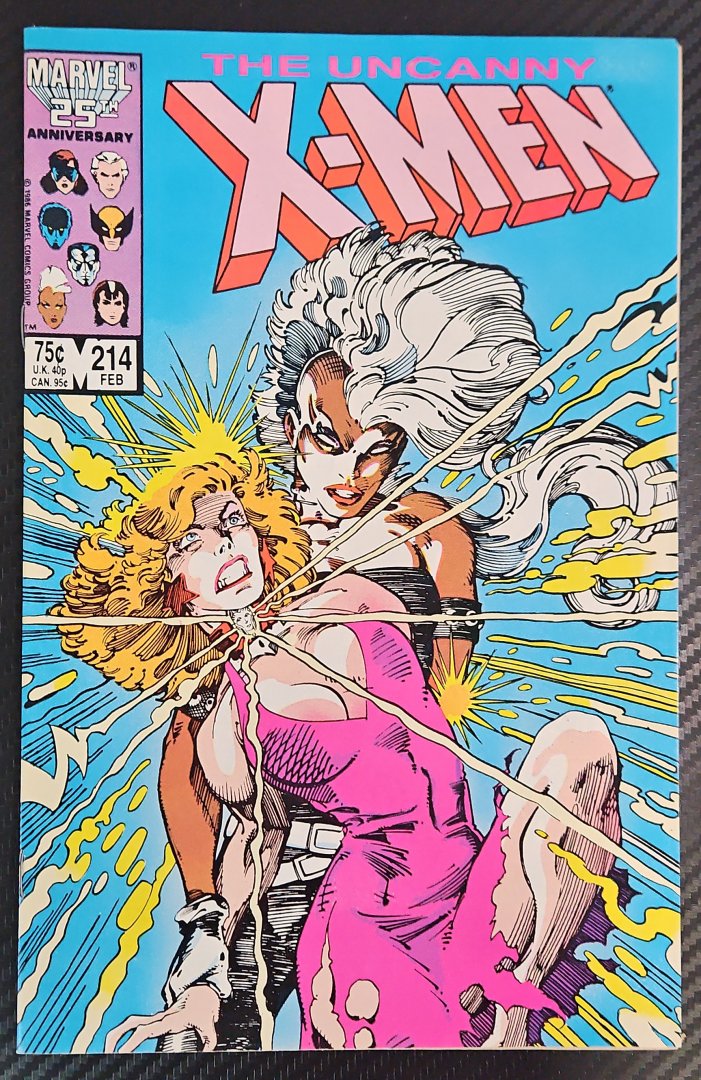 THE UNCANNY X-MEN #214 NM- Marvel