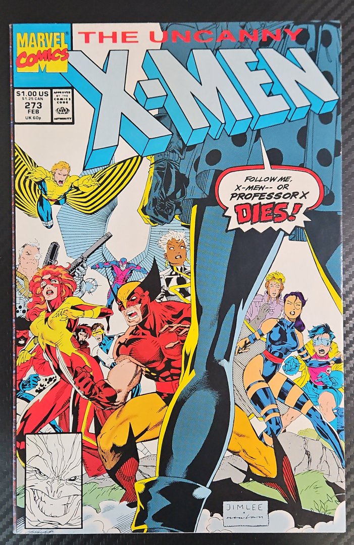 THE UNCANNY X-MEN #273 VF Marvel