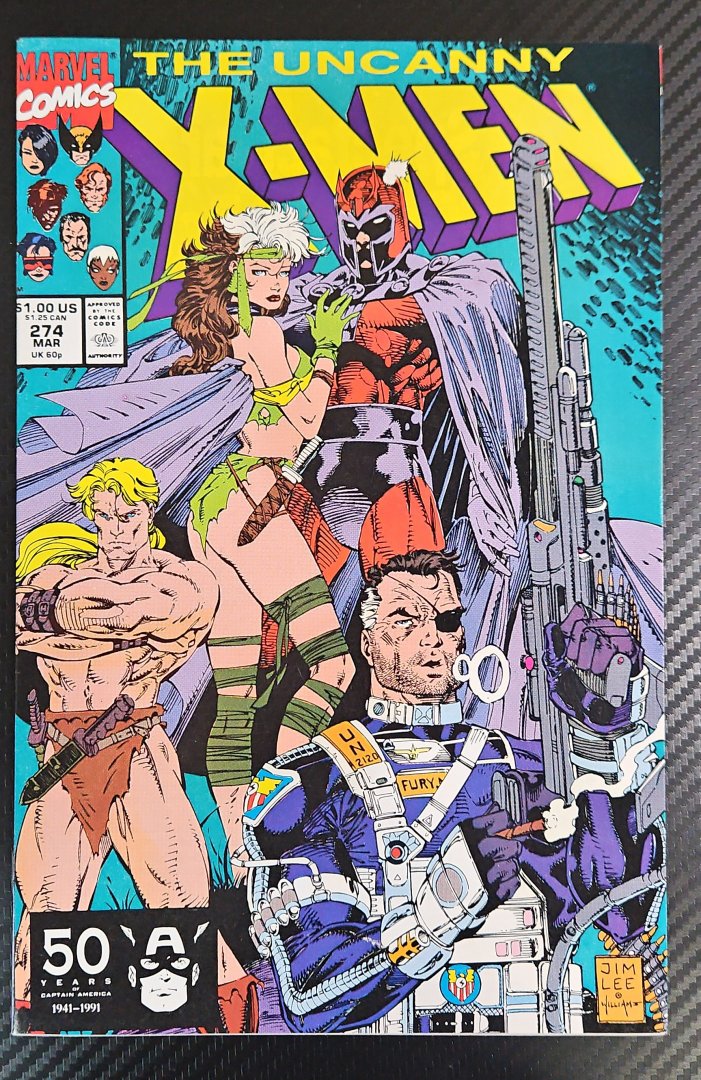 UNCANNY X-MEN #274 NM- Marvel