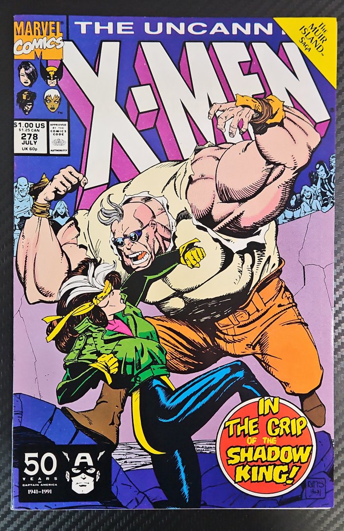 UNCANNY X-MEN #278 VF Marvel