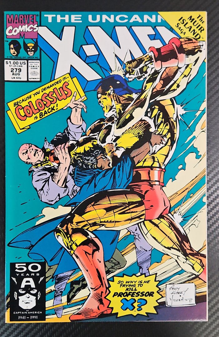UNCANNY X-MEN #279 VF Marvel