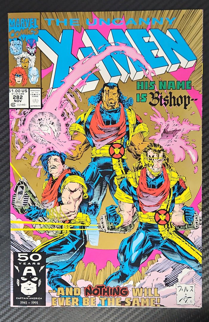 UNCANNY X-MEN #282-2nd Print 1st Bishop - Marvel