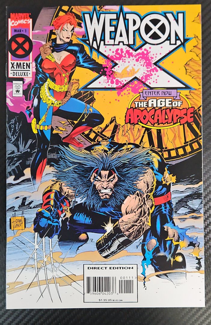 Weapon X #1 NM Marvel 1995