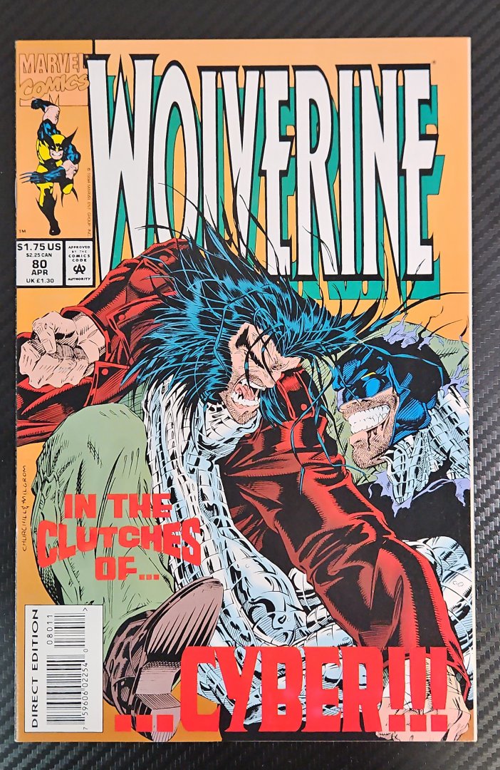Wolverine #80 NM- Test Tube with X23 Appears in This Issue Marvel 1993
