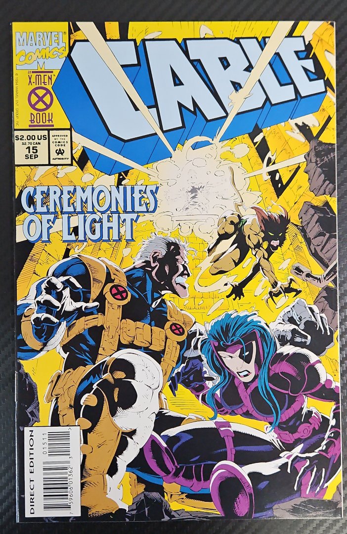 Cable #15 VF/NM 1st Marrow Marvel 1994