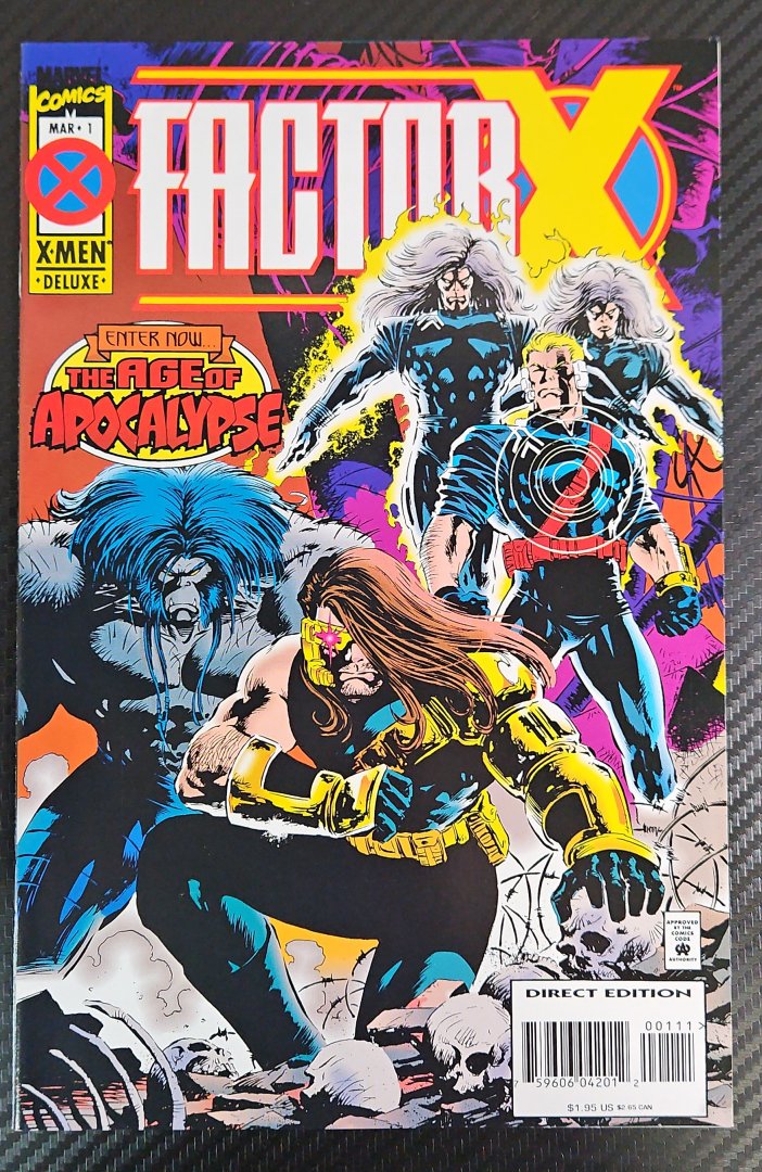 Factor-X #1 NM 1st Appearance of Bedlam jesse Aaronson Marvel