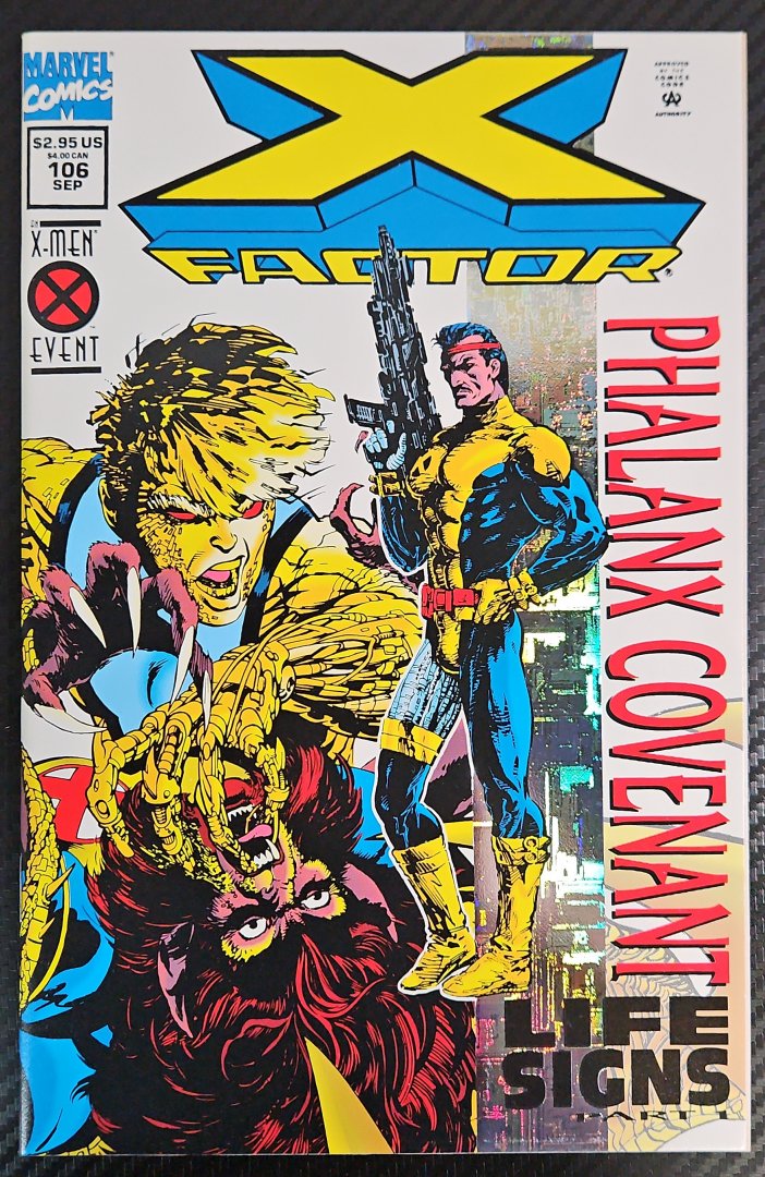 X-Factor #106c Newsstand Edition Marvel 1994