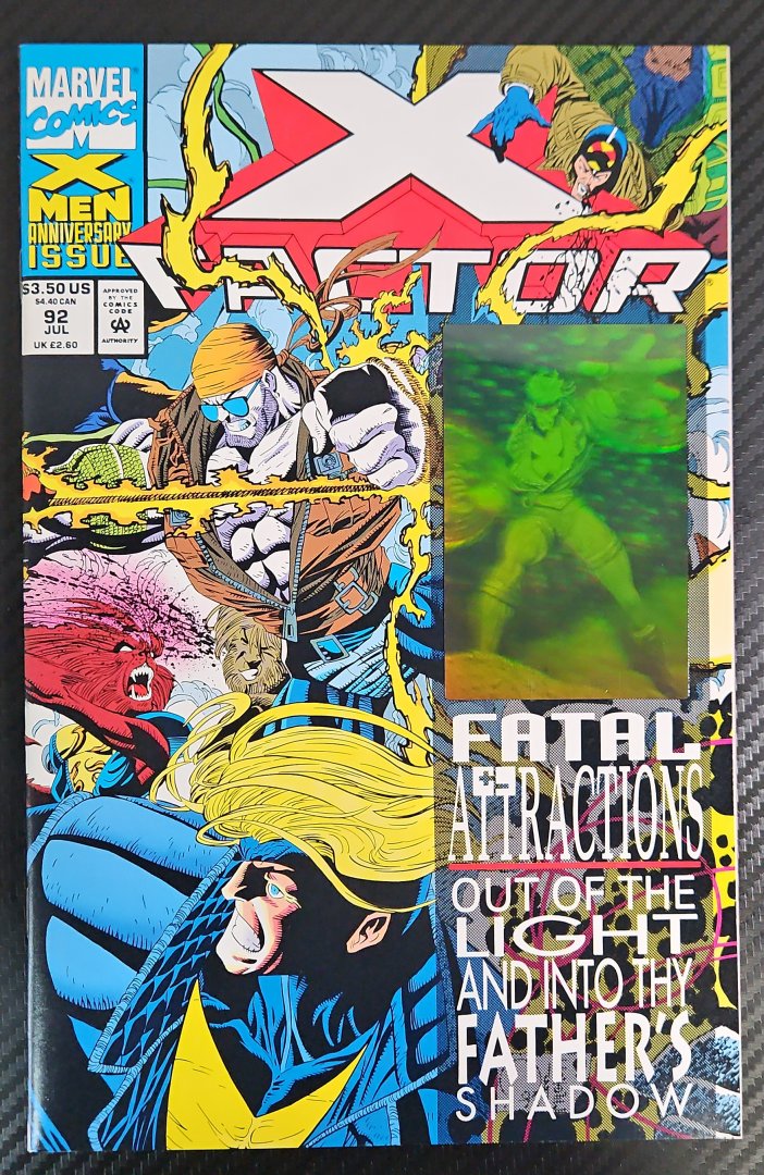 X-Factor #92 NM 1st Appearance of Exodus Direct Edition Marvel 1993