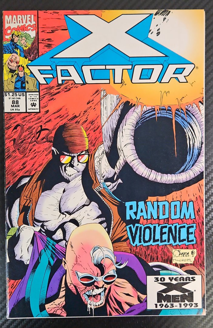 X-Factor #88 NM- 1st Random Marvel 1993