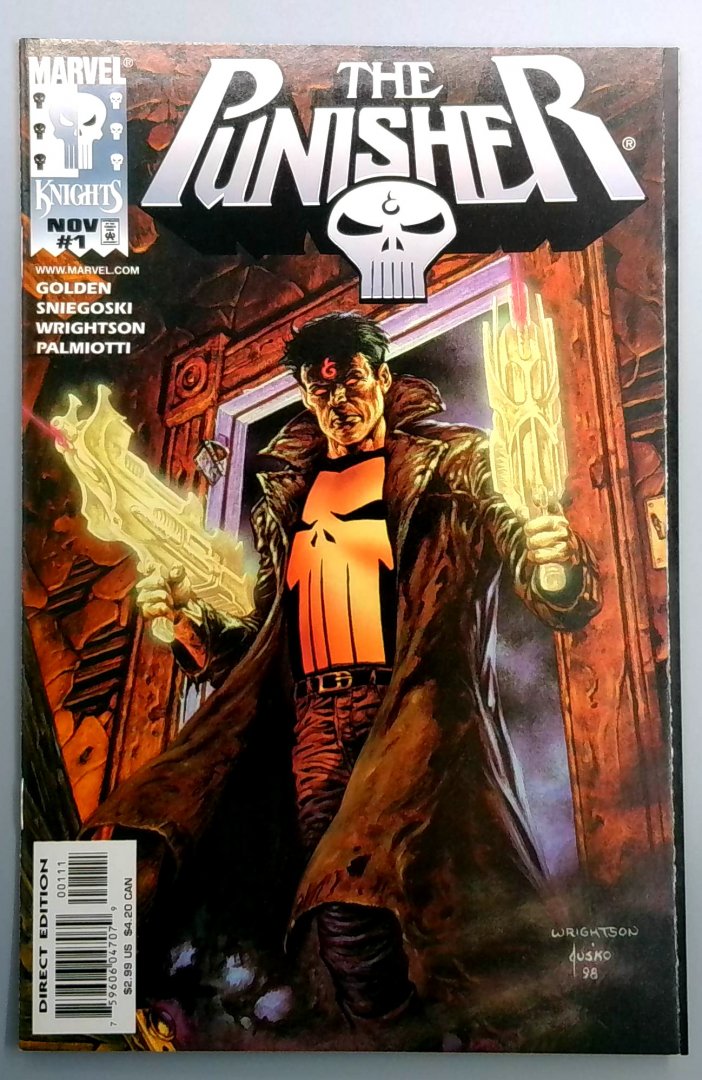 The Punisher #1 - NMMarvel Knights 1998 - Comic Book - Direct Edition