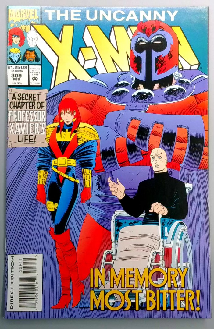 Uncanny X-Men #309 NM Direct Edition Marvel 1994