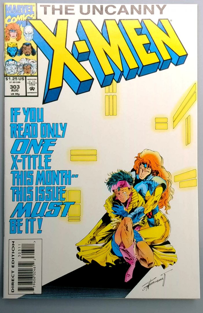 Uncanny X-Men #303 NM Death of Illyana Direct Edition Marvel 1993