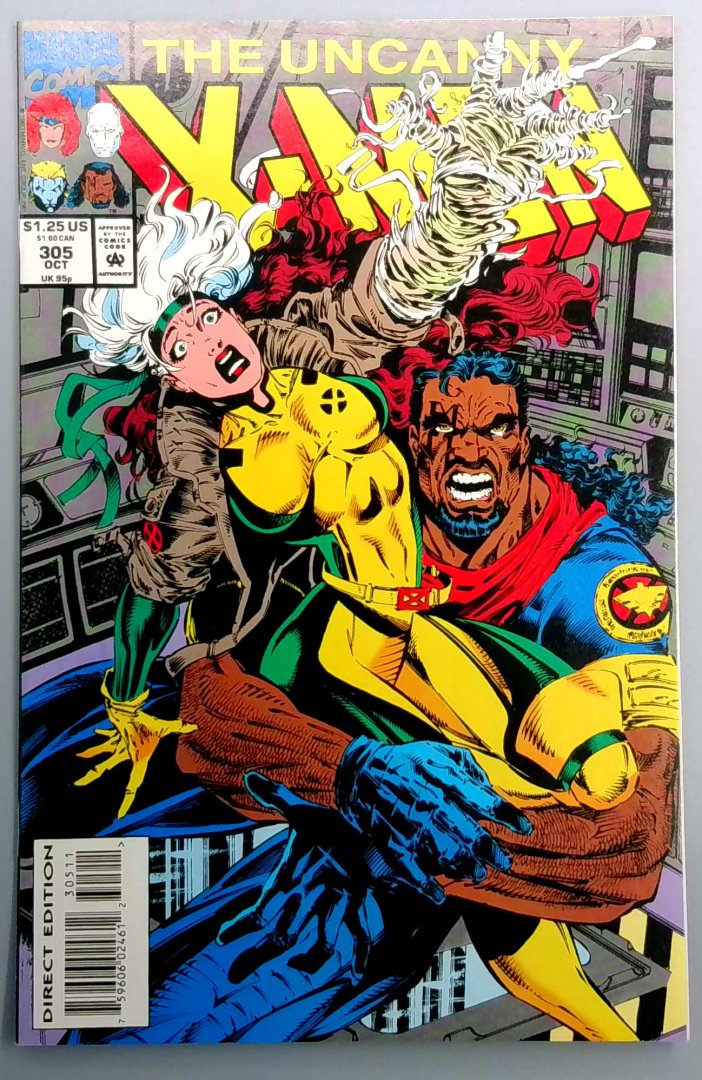 Uncanny X-Men #305 NM 1st Appearance of the Phalanx Direct Edition Marvel 1993