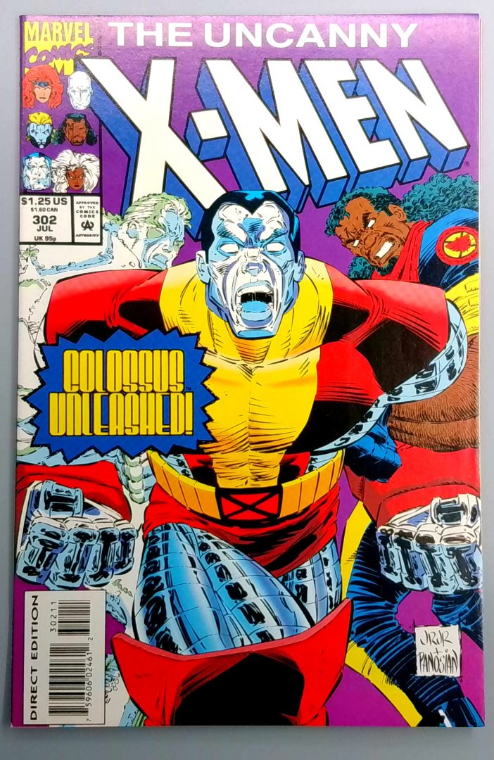 Uncanny X-Men #302 NM Direct Edition Marvel 1993
