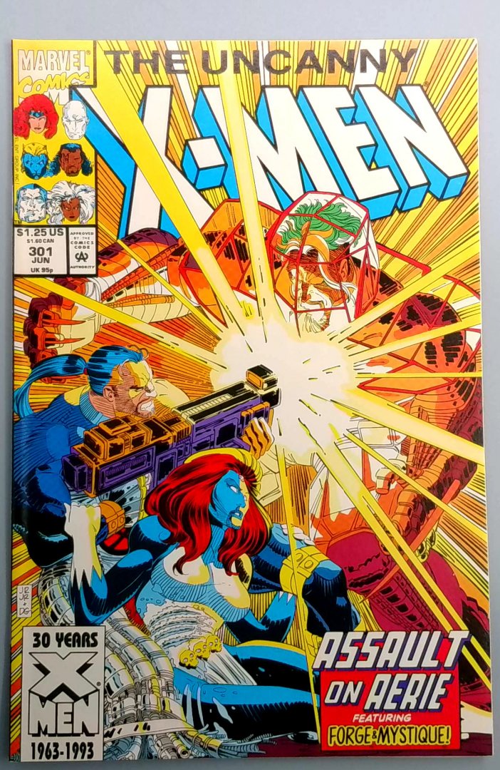 Uncanny X-Men #301 NM Direct Edition Marvel 1993