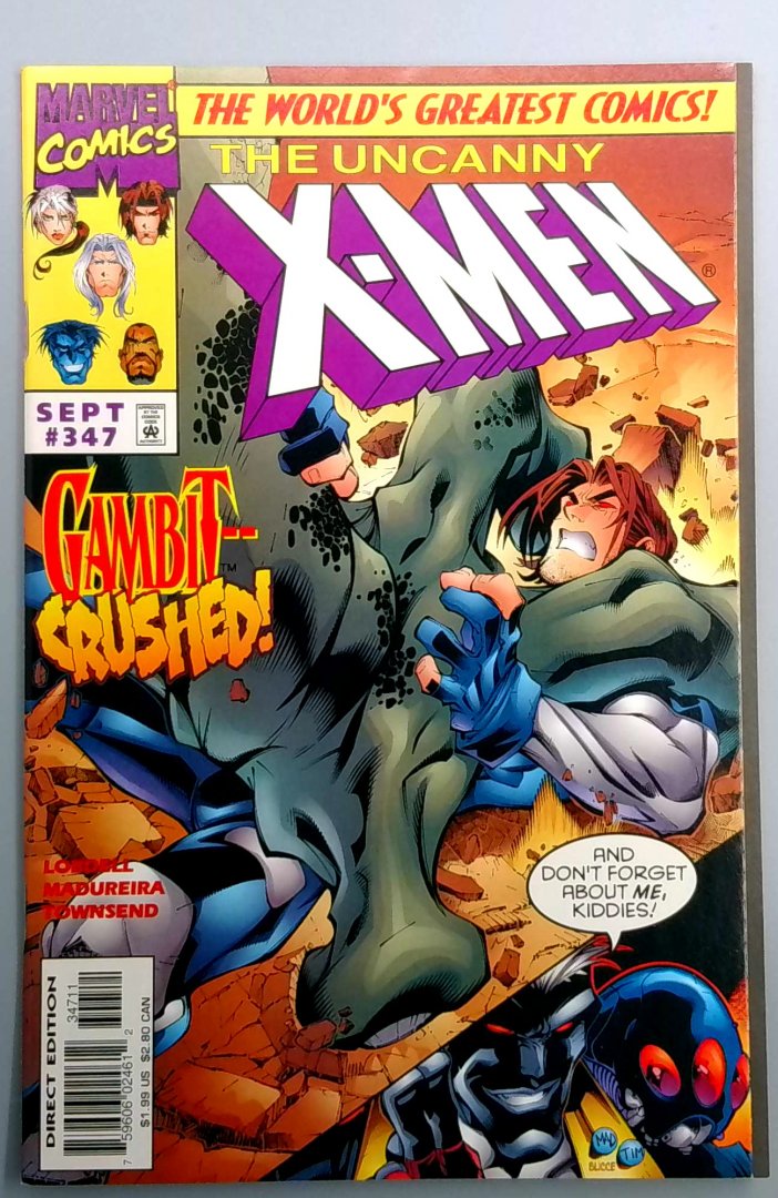 Uncanny X-Men #347 NM Direct Edition Marvel 1997