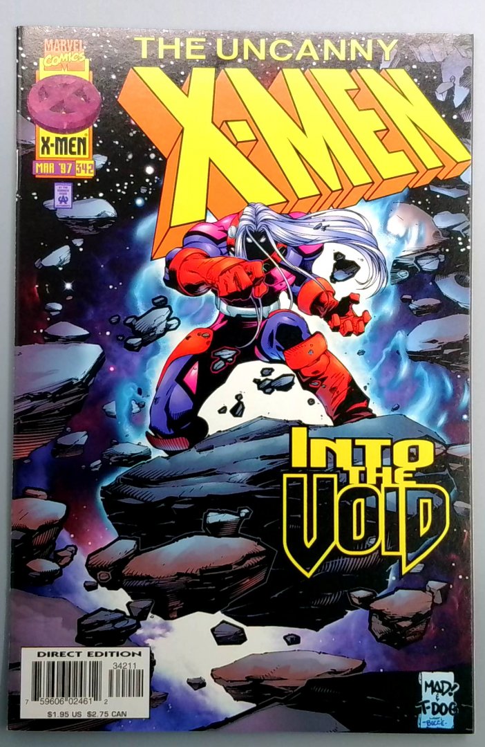Uncanny X-Men #342 NM Magneto Cover Direct Edition Marvel 1997