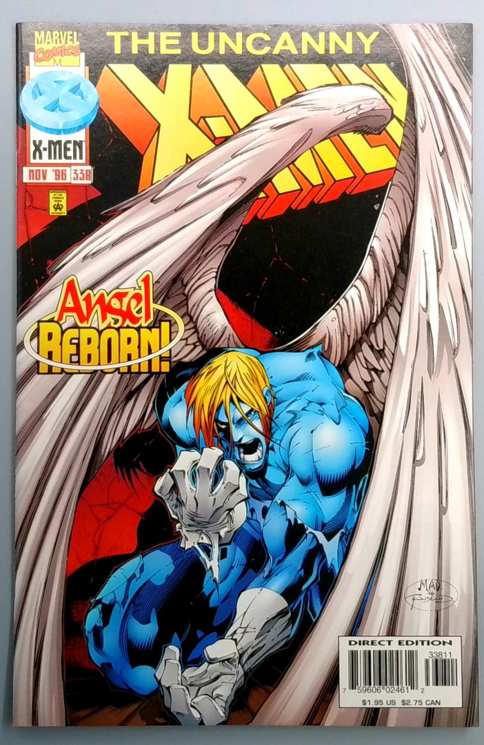 Uncanny X-Men #338 NM Direct Edition Marvel 1996