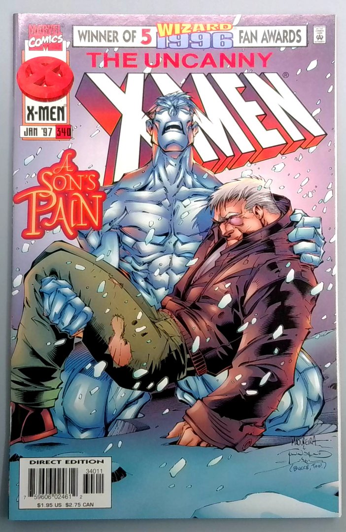 Uncanny X-Men #340 NM Direct Edition Marvel 1997