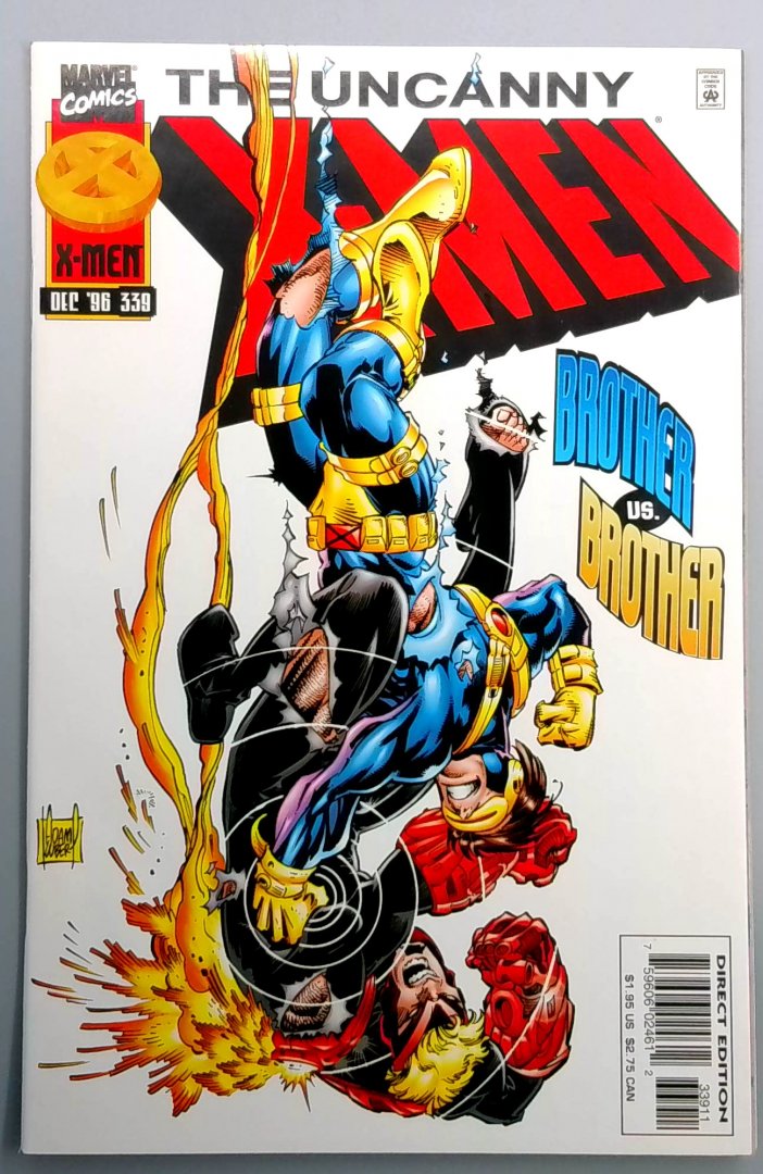 Uncanny X-Men #339 NM Direct Edition Marvel 1996