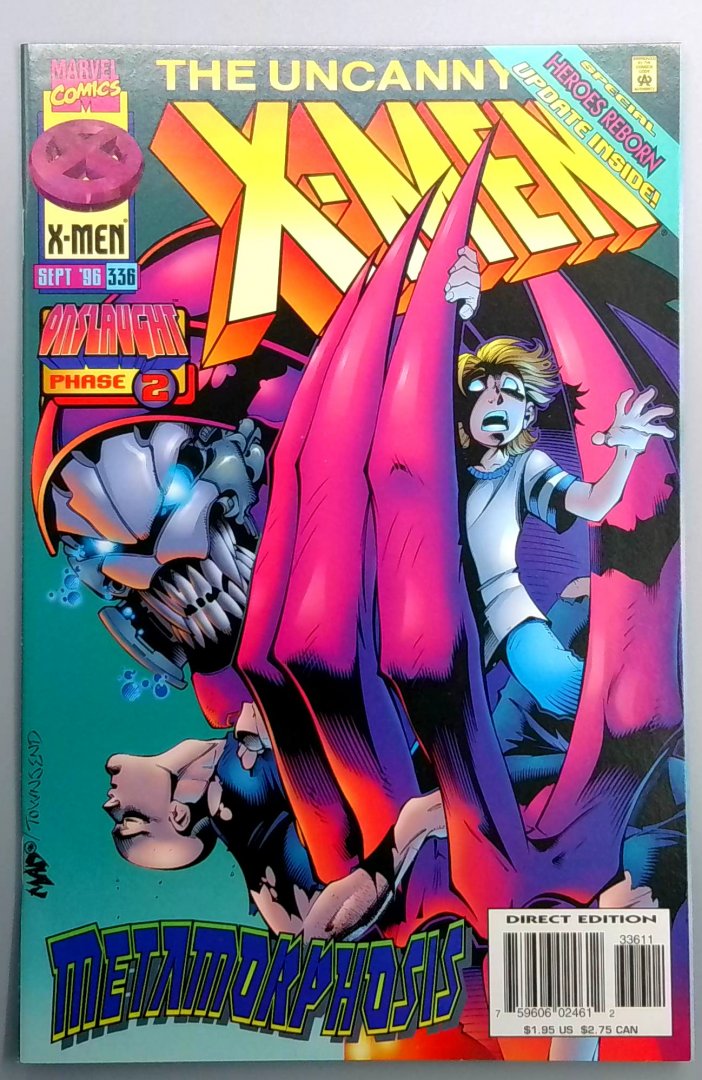 Uncanny X-Men #336 NM Direct Edition Marvel 1996
