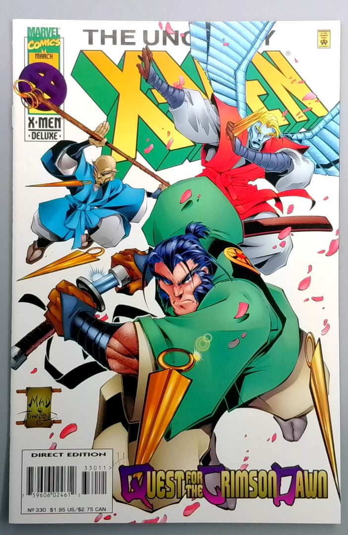 Uncanny X-Men #330 NM Direct Edition Marvel 1996