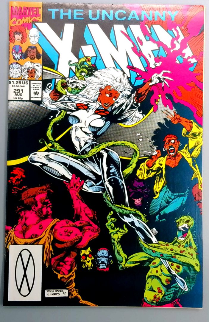 Uncanny X-Men #291 NM Direct Edition Marvel 1992