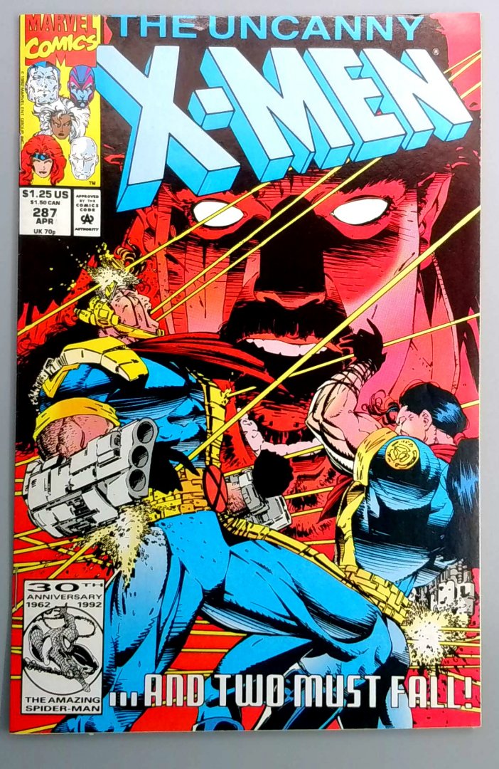 Uncanny X-Men #287 NM- Origin of Bishop. Bishop Joins the X-Men Marvel 1992