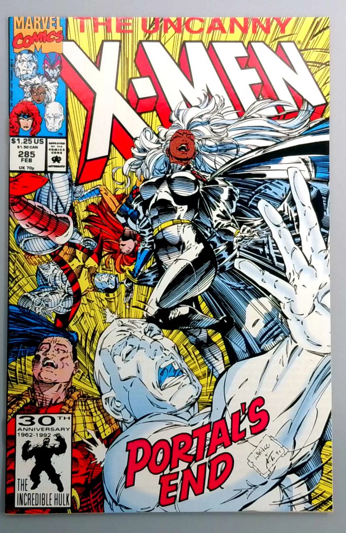 Uncanny X-Men #285 NM 1st Appearance of Mikhail Rasputin Direct Edition Marvel 1992