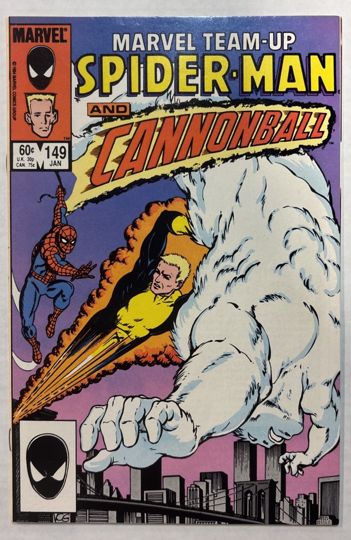 Marvel Team-Up #149 Cannonball Direct Edition Marvel 1985