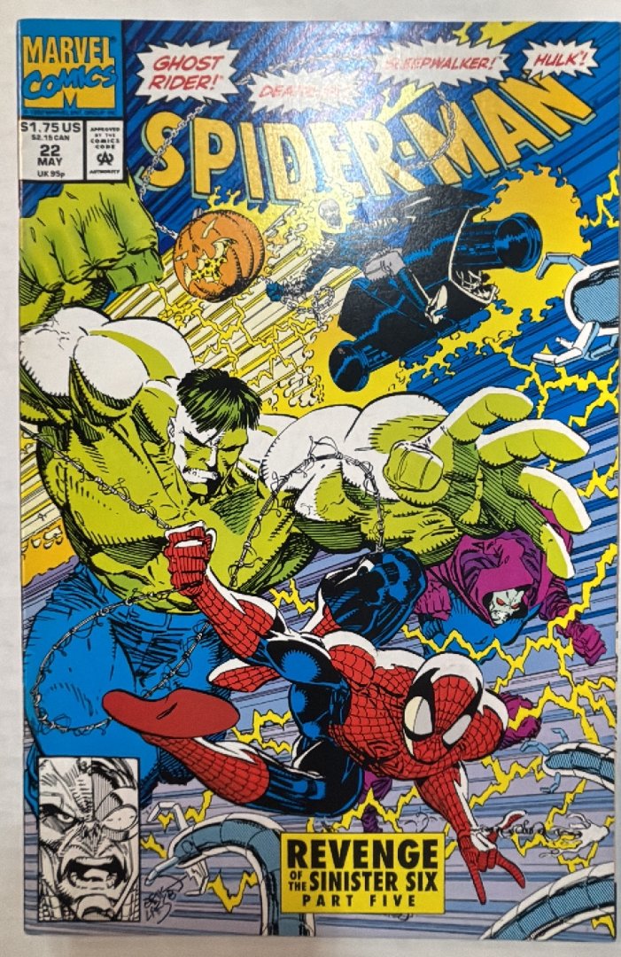 Spider-Man #22 Direct Edition Marvel 1992