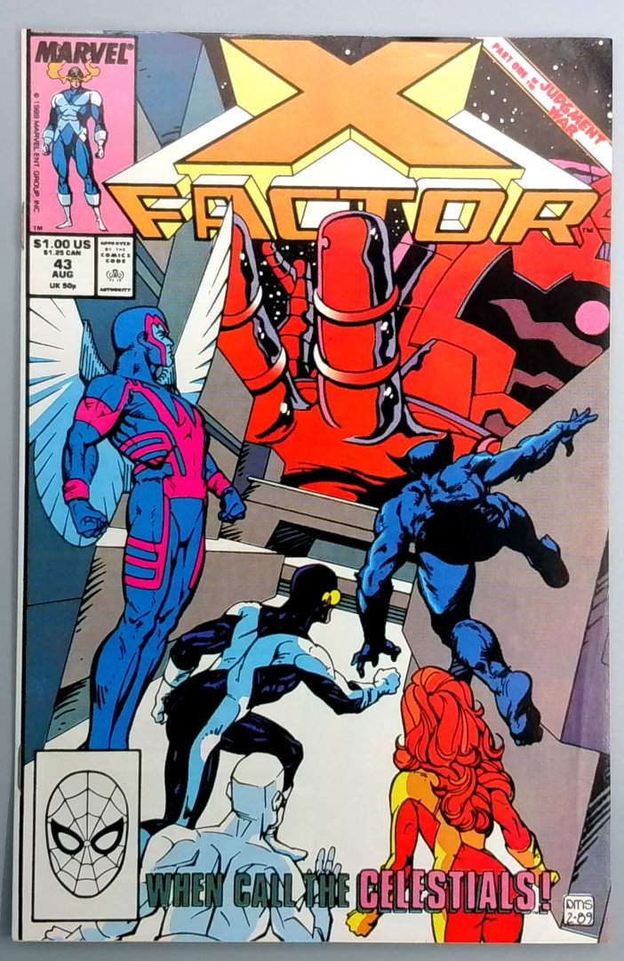 X-Factor #43 VF/NM Marvel 1989